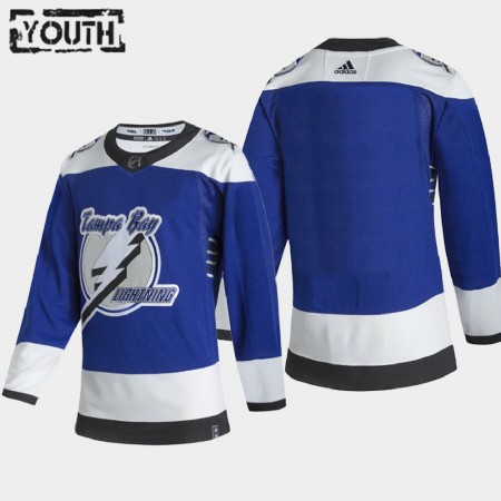 Tampa Bay Lightning Blank 2020-21 Reverse Retro Authentic Shirt - Kinderen